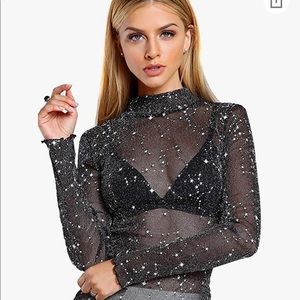 Mesh star top